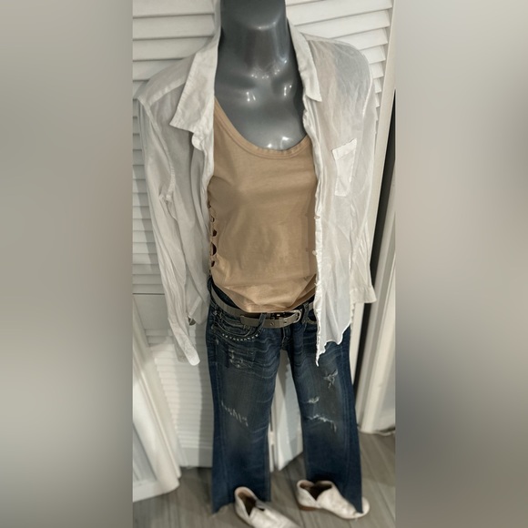 Diba True Vintage leather Work Nerd ankle booties size 8 - Picture 11 of 13